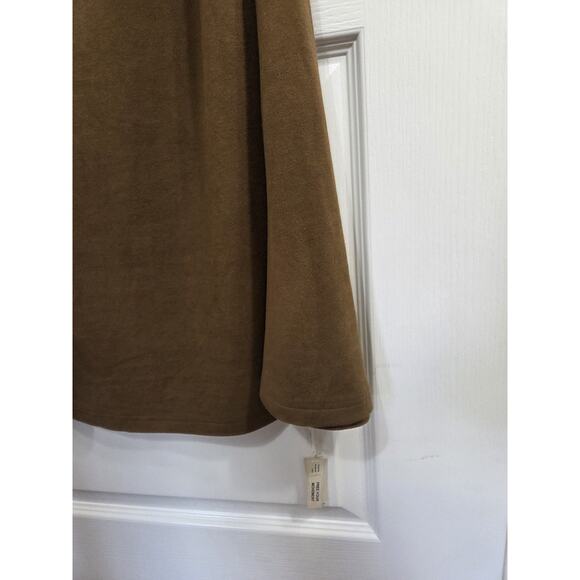 OGL Soft Flattering Turtleneck Mossy Brown Cabincore Brami Maxi Dress NWT, Sz XL - Picture 8 of 15